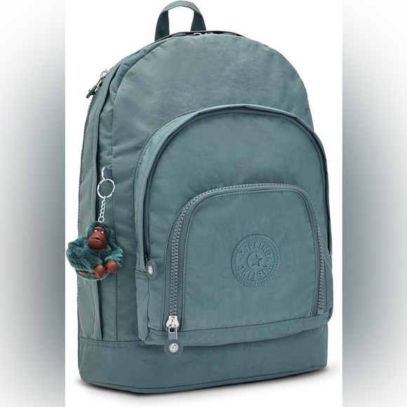 Kipling Handbags - Kipling Harper Expandable Backpack Women’s Light Aloe Tonal Sage Green Travel